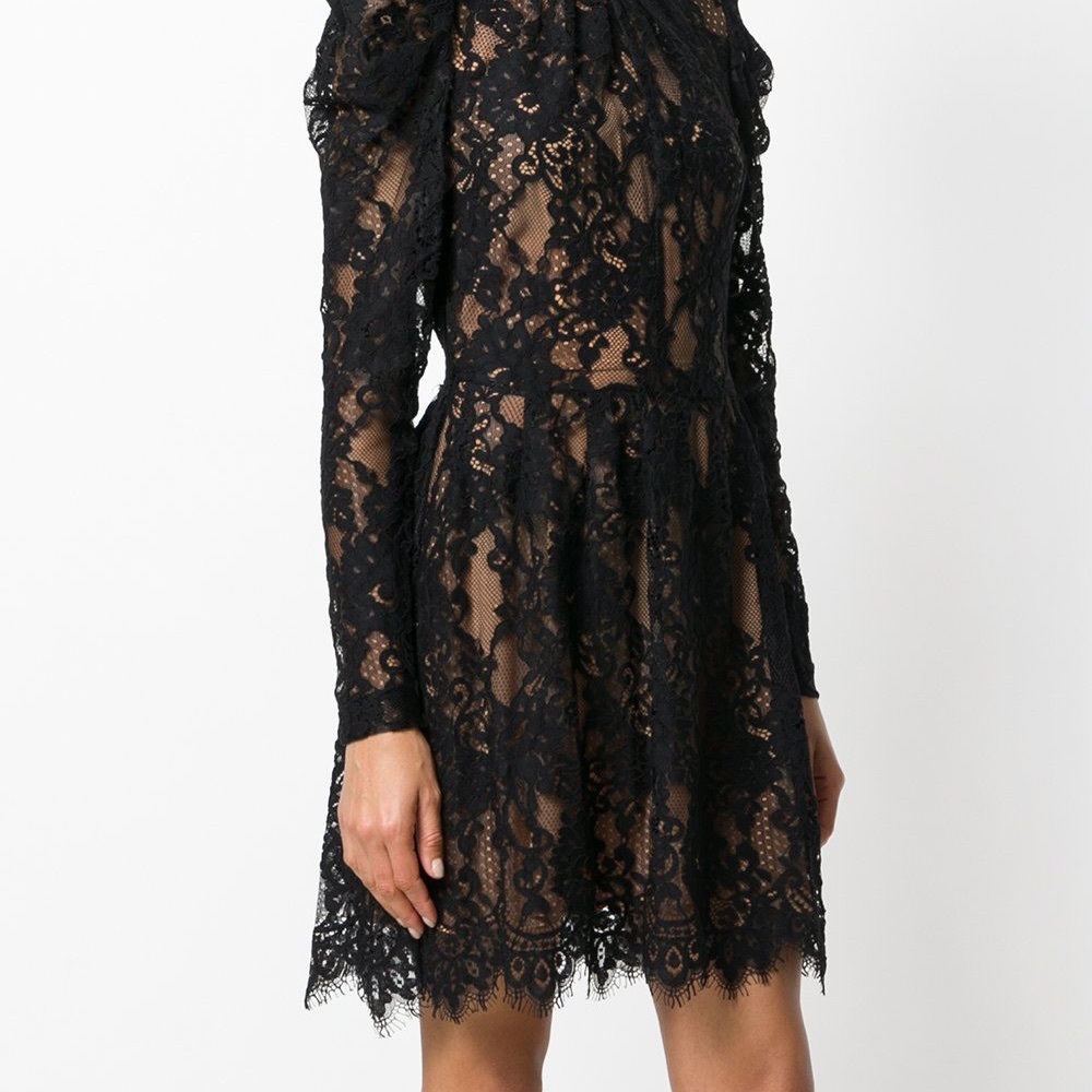 Michael Kors puffed sleeve dress